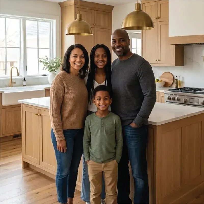 Kitchen remodel for The Harrison Family