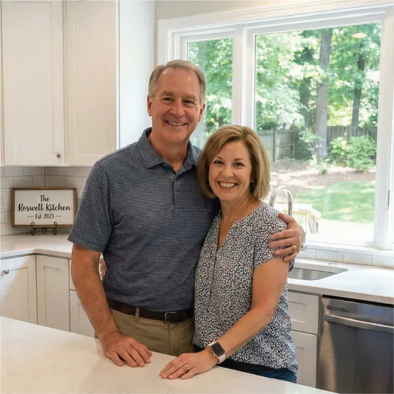 Kitchen remodel for Michael & Jessica T.